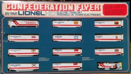 CONFEDERATION FLYER HO SCALE