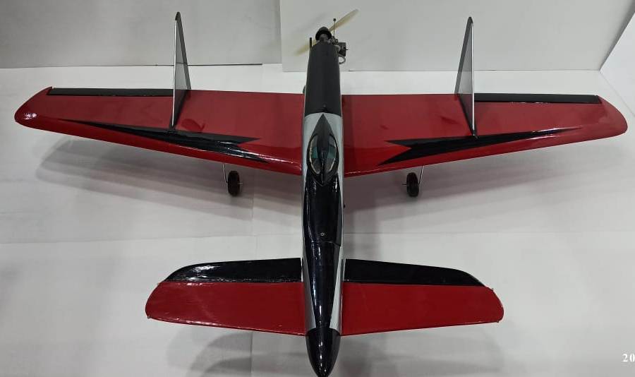 Xc1 Aircraft Model With Electronics