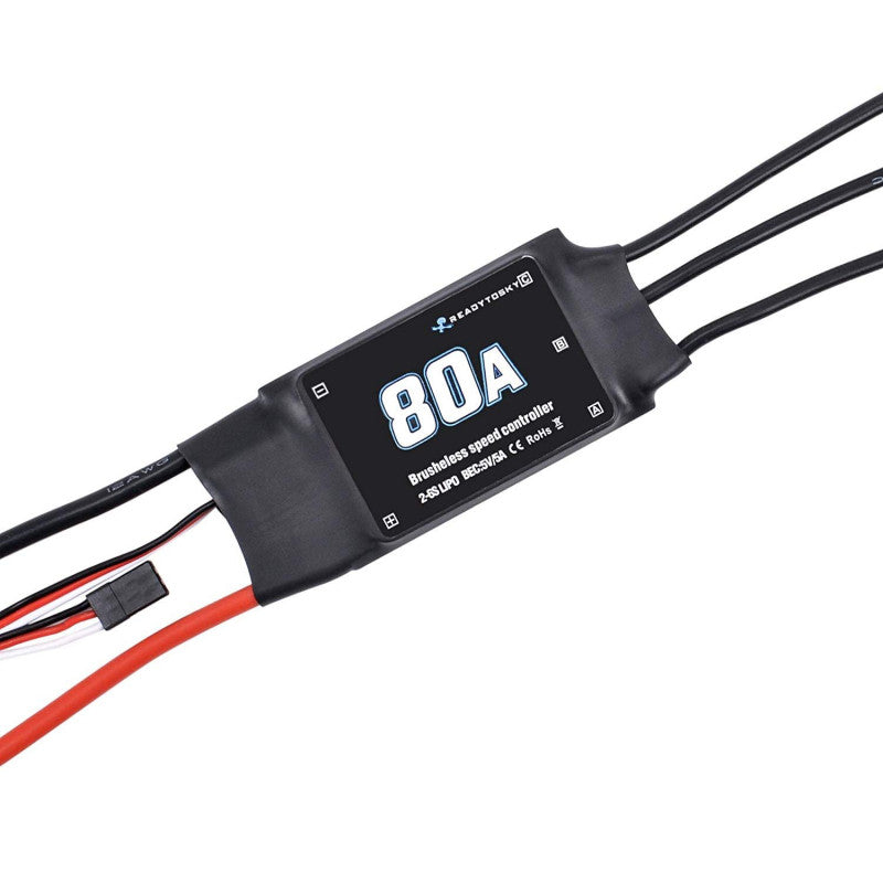 Readytosky 80A ESC 2-6S Brushless ESC Speed Controller for RC Drone