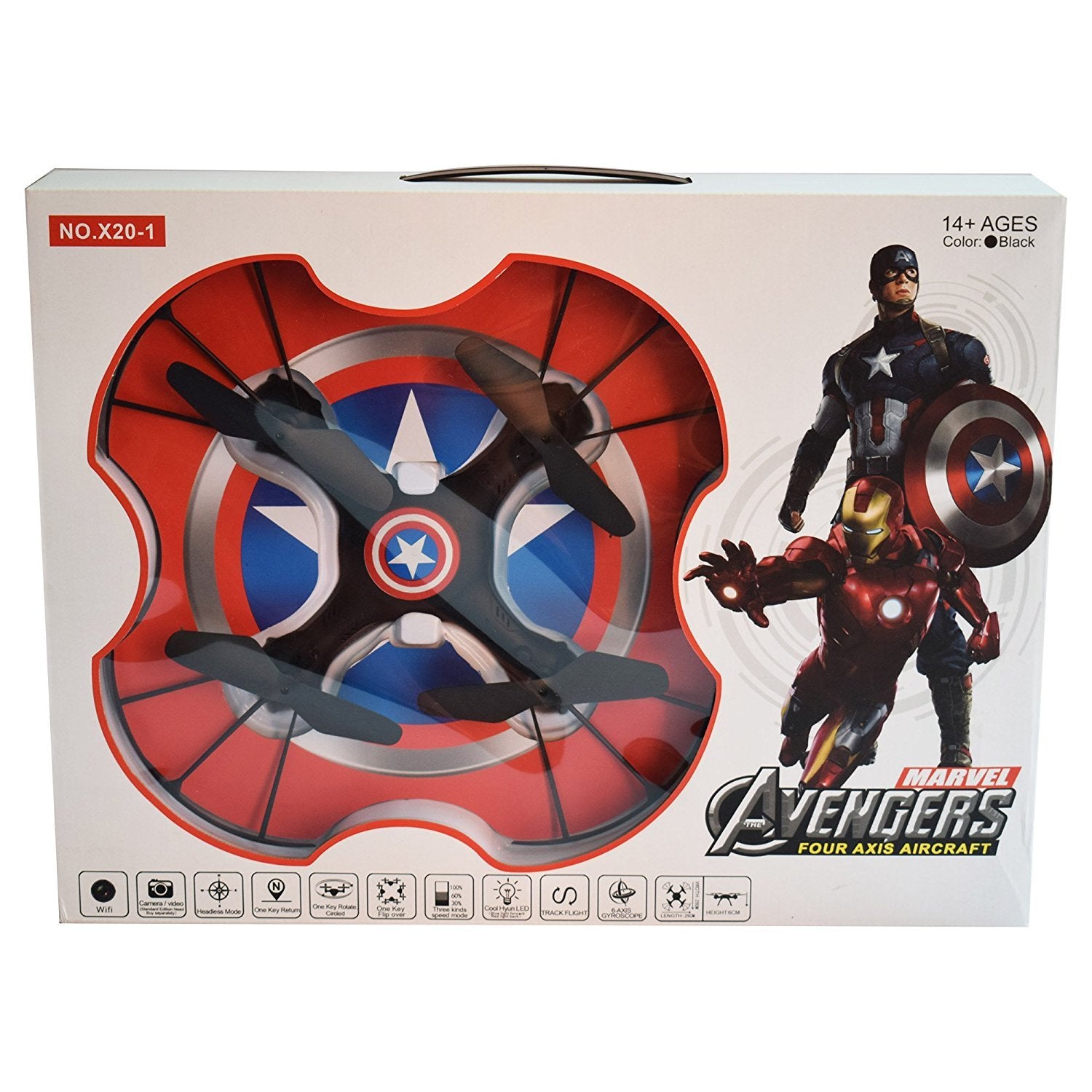 Toy Drone Marvel Avengers No.X20-1