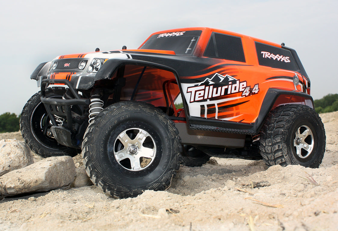 Traxxas Telluride 4x4 RTR RC Trail Truck w/ID Battery & Quick Charger