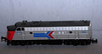 N SCALE ENGINE METAL AMTRAK(QUALITY PRE OWNED)
