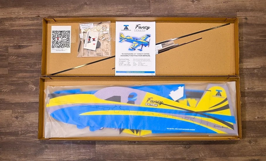 Ta Horizons 37" Fancy Extra Kit(Blue/Yellow) kit