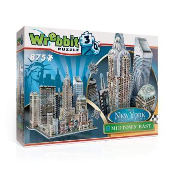 WREBBIT NY MIDTOWN EAST 3D PUZZLE