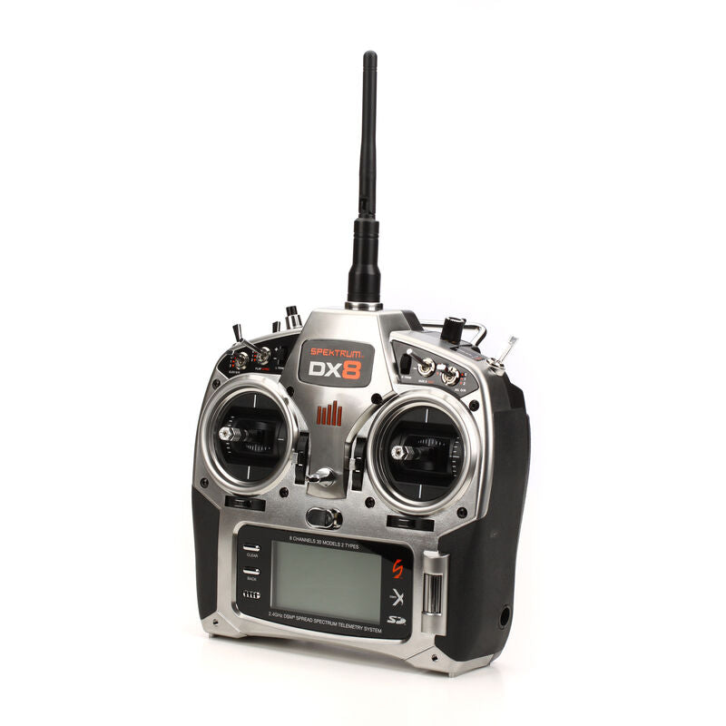 SPEKTRUM TRANSMITTER DX8 WITH RECEIVER - QUALITY PREOWNED