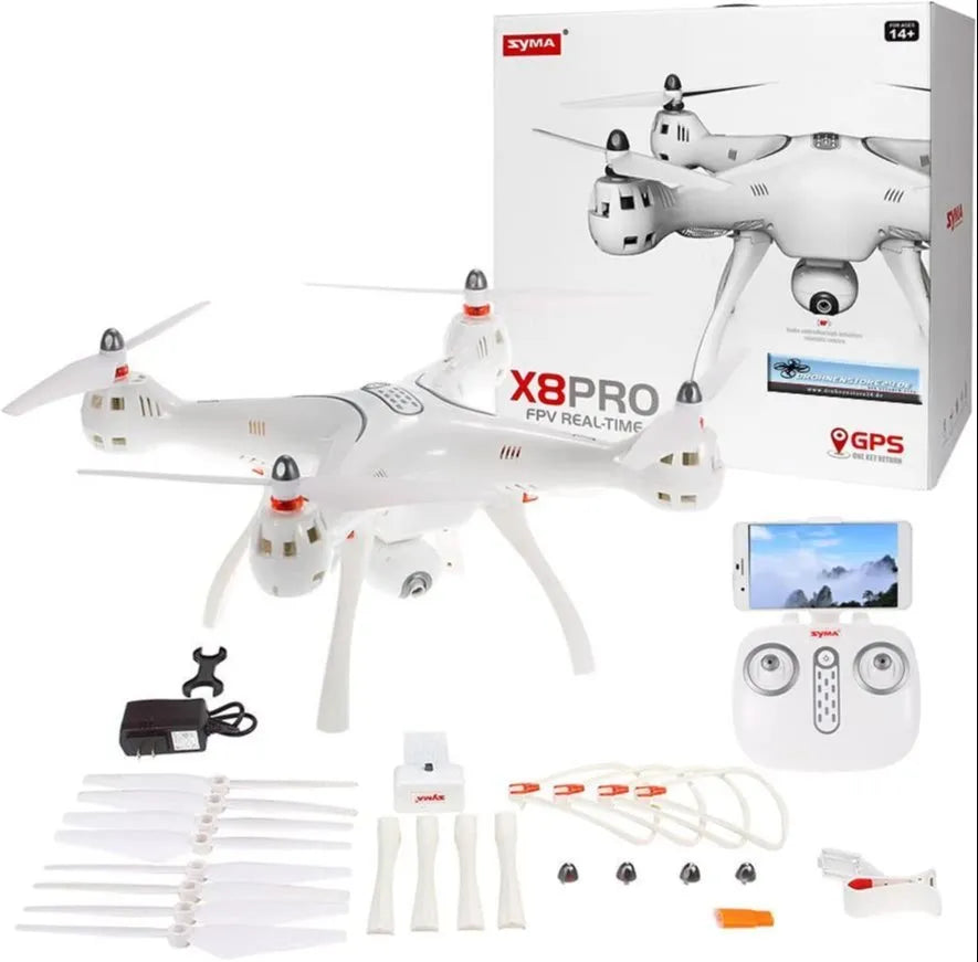 Syma X8 Pro Fpv Real Time Drone- With Camera