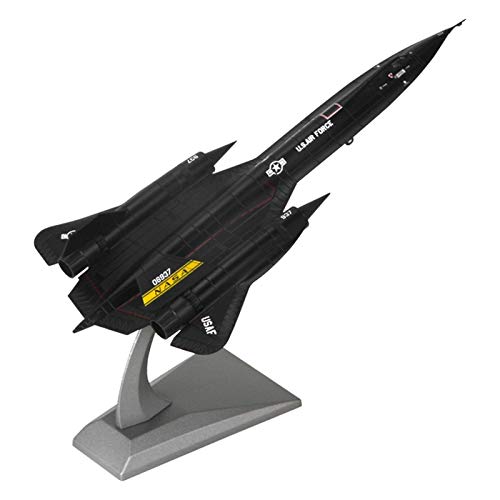 Diecast Airplane SR-71 Blackbird 1:144 Metal Static Model