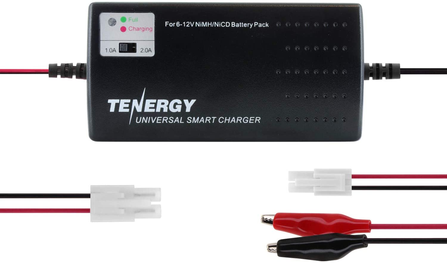 Tenergy Universal Smart Charger For Nimh/Nicd Battery Packs (6V - 12V)