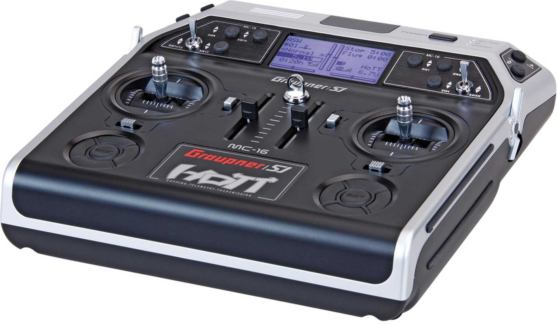 Graupner MC-16 (8 Channel 2.4GHz HoTT Tray Tx)