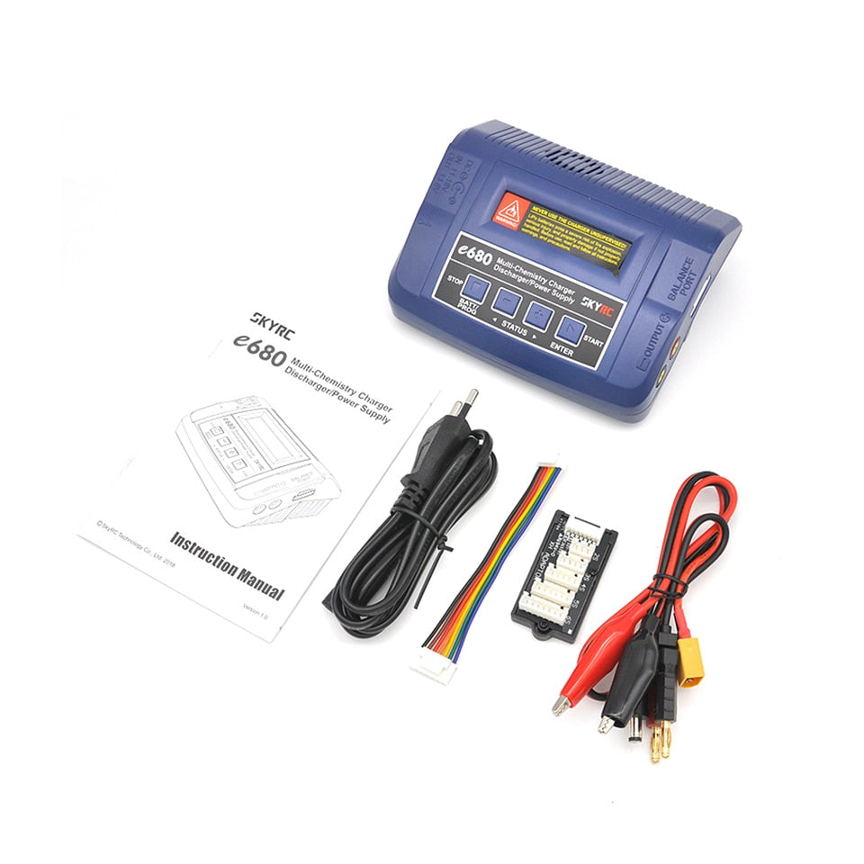 SKYRC e680 80W AC/DC Balance Charger / Discharger / Power Supply