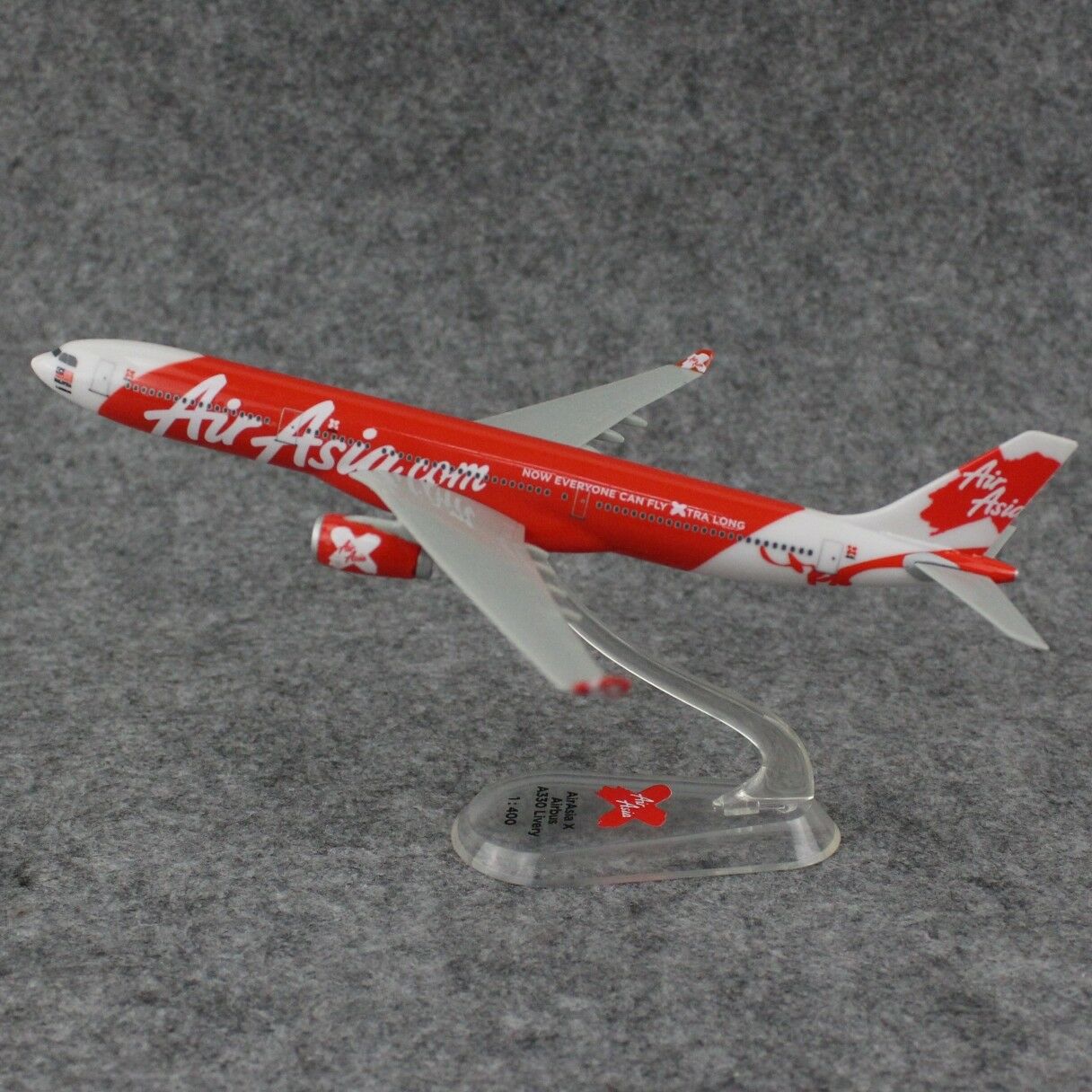 Airplane Diecast Air Asia A330 16Cm