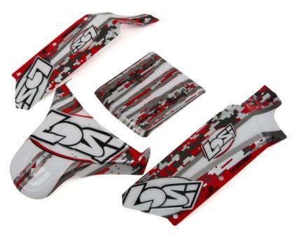 Losi Petrol Car Body Panels, Silkscreened LOS250006