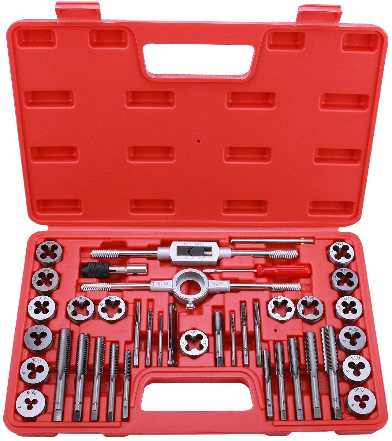 Small Tap & Round Dies Set