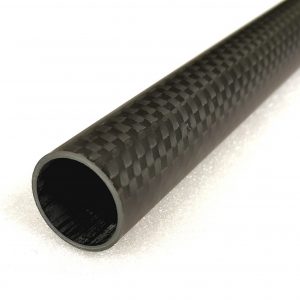 Carbon Fibre Tube (Hollow) 28mm x 26mm x 1000mm 3K
