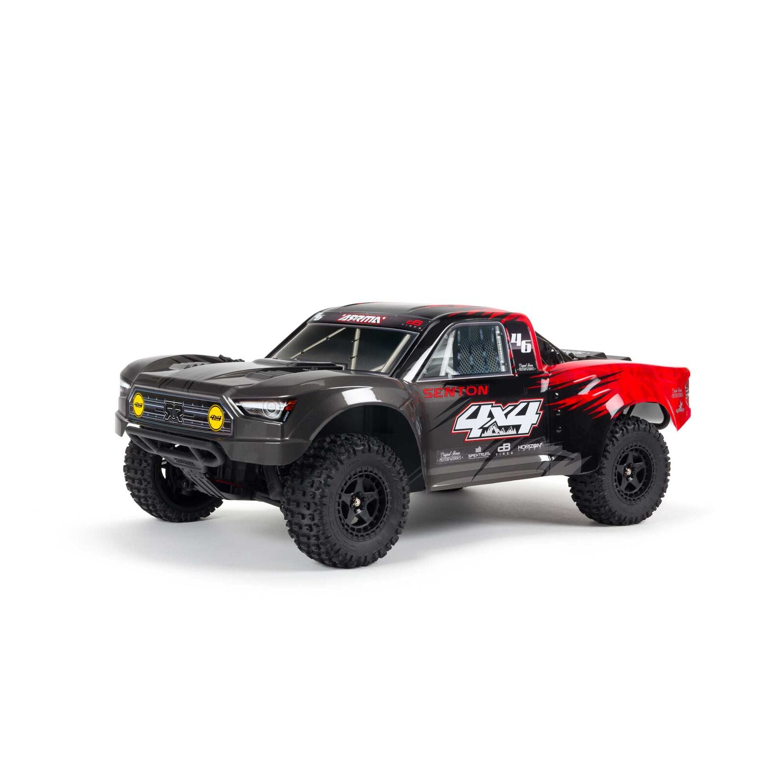 Arrma Ara4203V3T1 Senton 4X4 V3 Mega 550 Brushed Short Course 1/10 Rc Truck Rtr Red