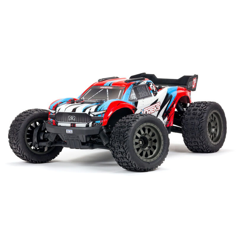 ARRMA RC Truck 1/10 VORTEKS 4X4 3S BLX Stadium Truck RTR Red, ARA4305V3BT1