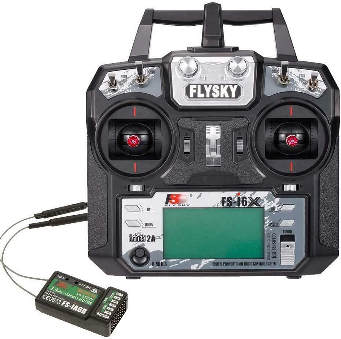 Flysky FS-i6X 10CH 2.4GHz AFHDS RC Transmitter with FS-iA6B Receiver
