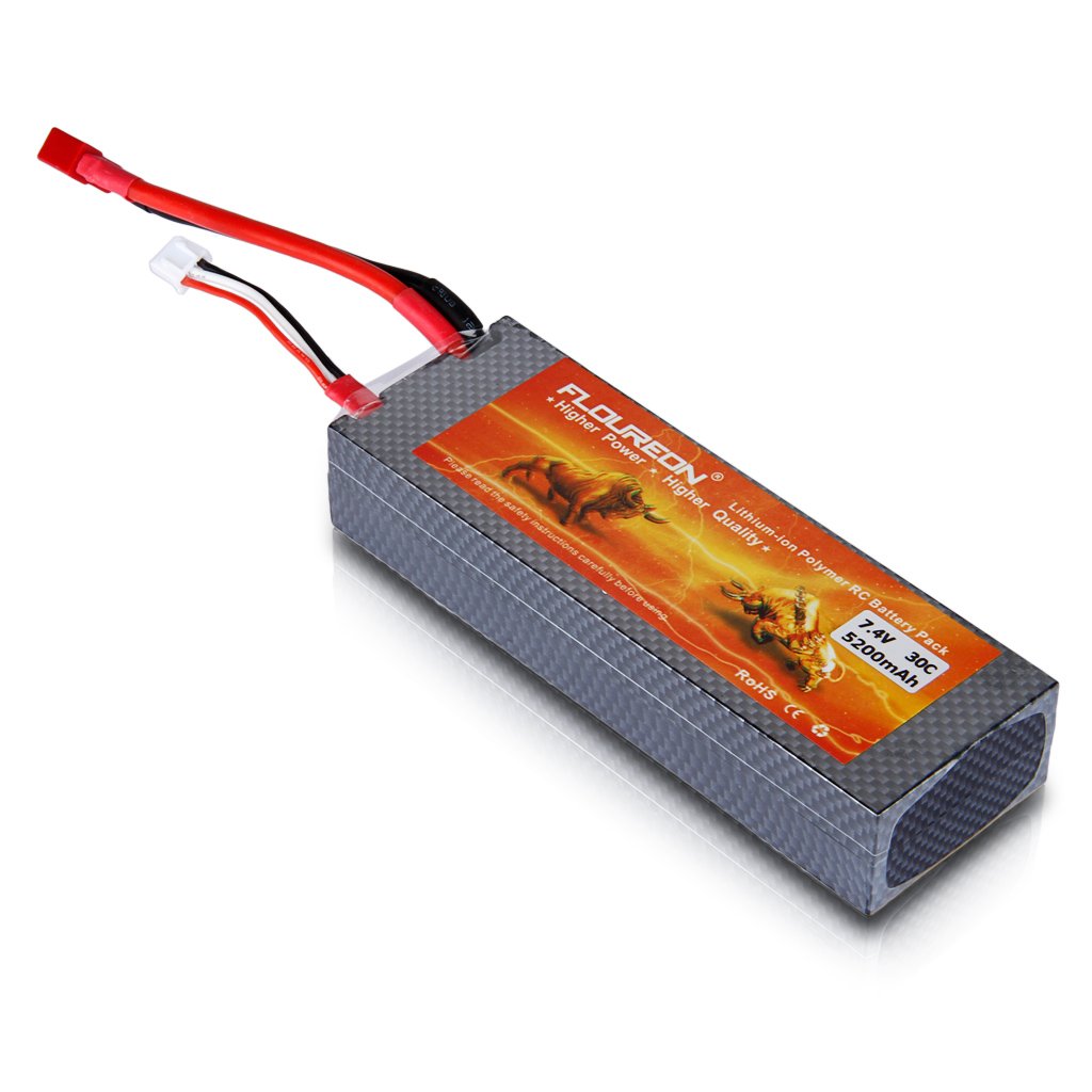 LIPO BATTERY 7.4V 5200MAH FOR RC CAR