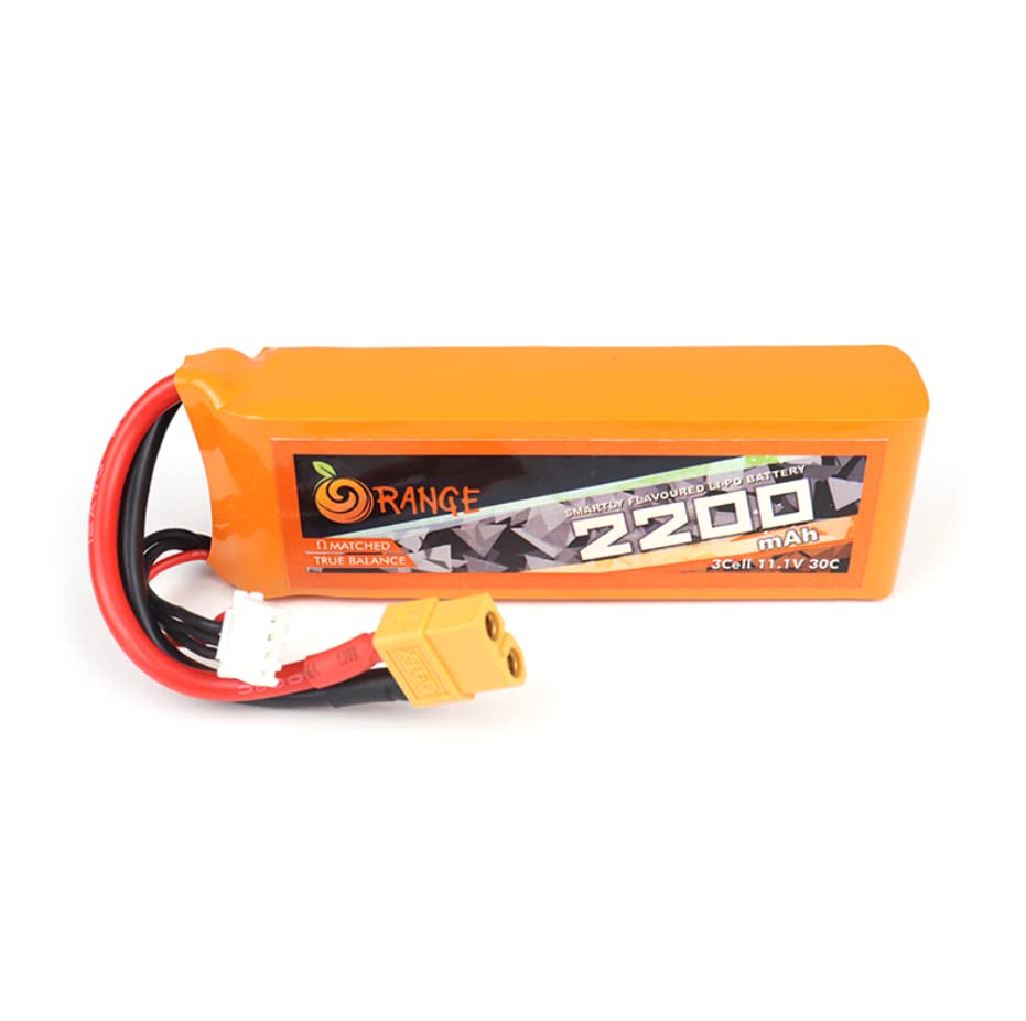 LIPO 11.1V 2200MAH 3S 30C ORANGE BATTERY