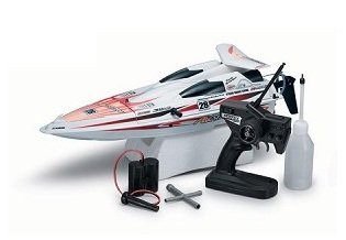 KYOSHO BOAT AIRSTREAK 500 READYSET-QUALITY PRE OWNED
