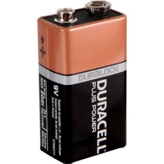 BATTERY 9V DURACELL