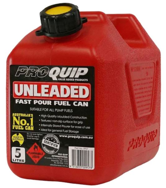 PROQUIP RED JERRY CAN 5L