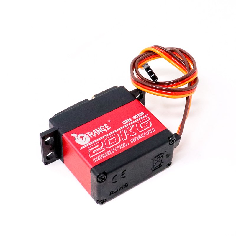 Orange OT5320M 7.4V 20kg.cm 180° Copper Metal Gear Digital Servo Motor