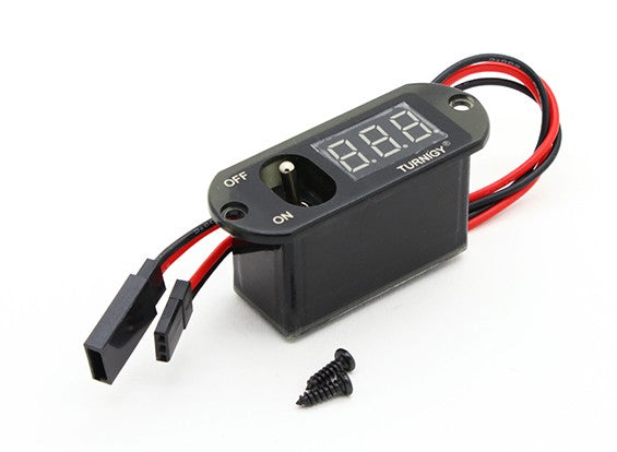 Turnigy Heavy Duty Receiver Switch With Voltage Monitor