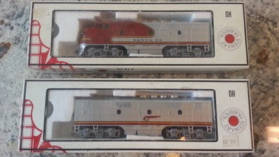 Ho Scale Santa Fe(A+B Powered) (Quality Pre Owned)