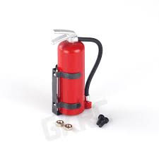 Rc Crawler Car 1:10 Accessories Fire Extinguisher For Axial Wraith Scx10 90046 Tamiya Cc01 Rc4Wd D90 D110 Rc Truck Car Parts Red