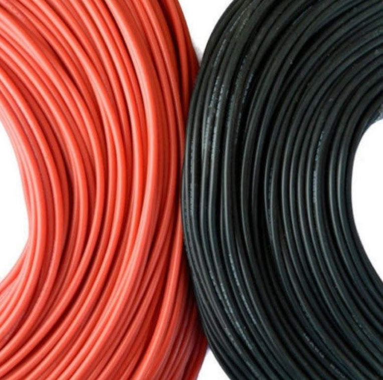 High Quality Ultra Flexible 18AWG Silicone Wire 1m (Black) + 1m (Red)