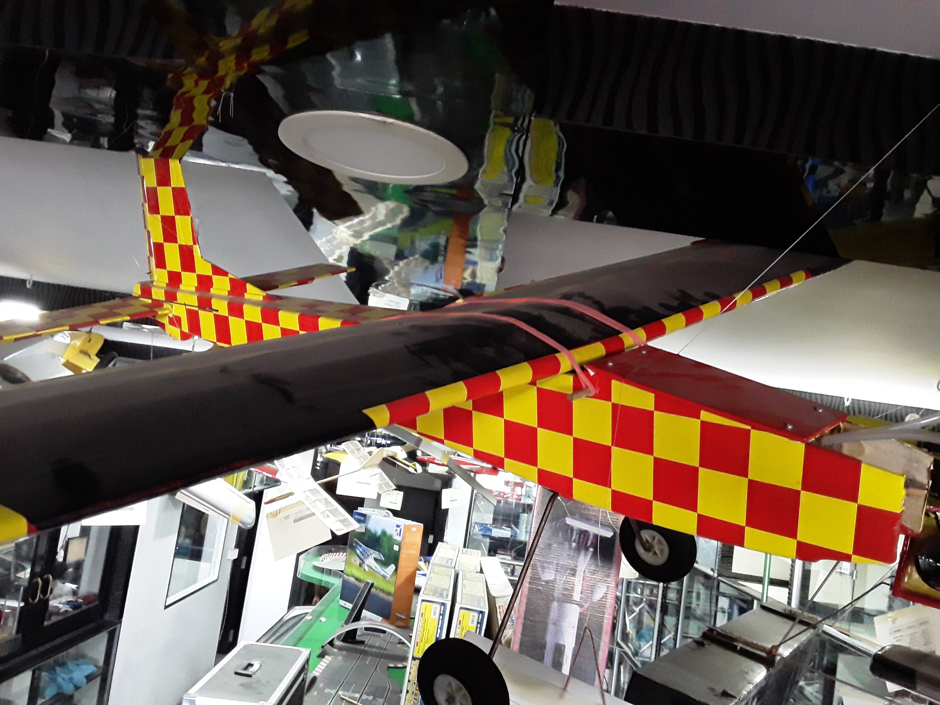 Havoc Red-Yellow Nitro Plane