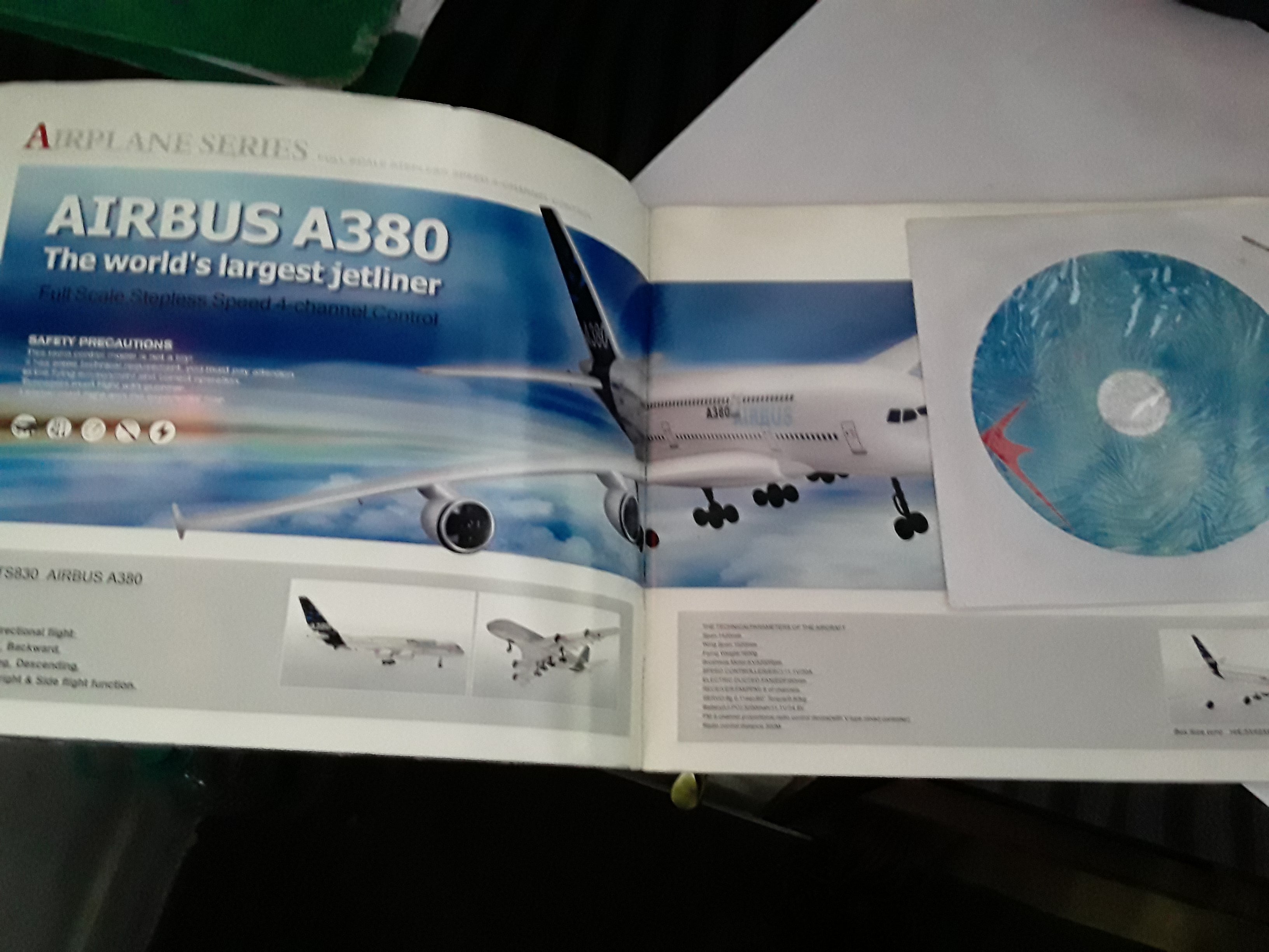 AIRPLANE CATALOG WITH DVD