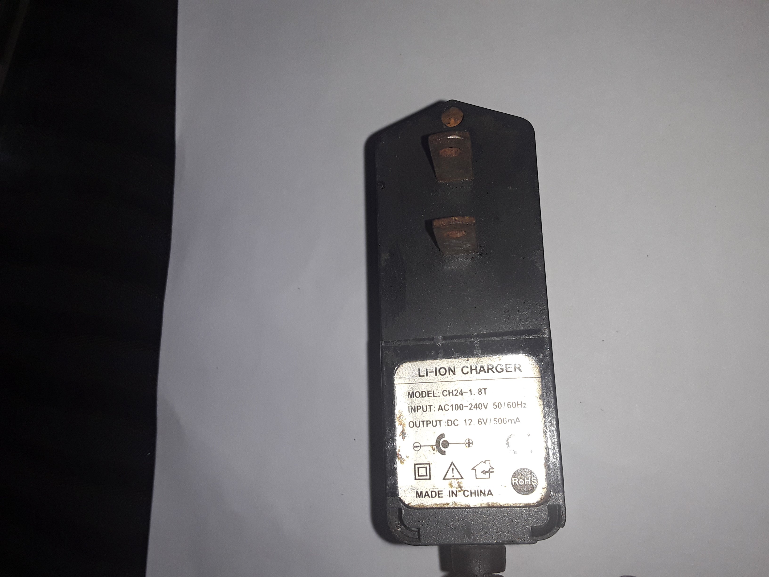 Li-Ion Charger Model Ch24-1.T Ac240V Dc12.6V(Quality Pre Owned)