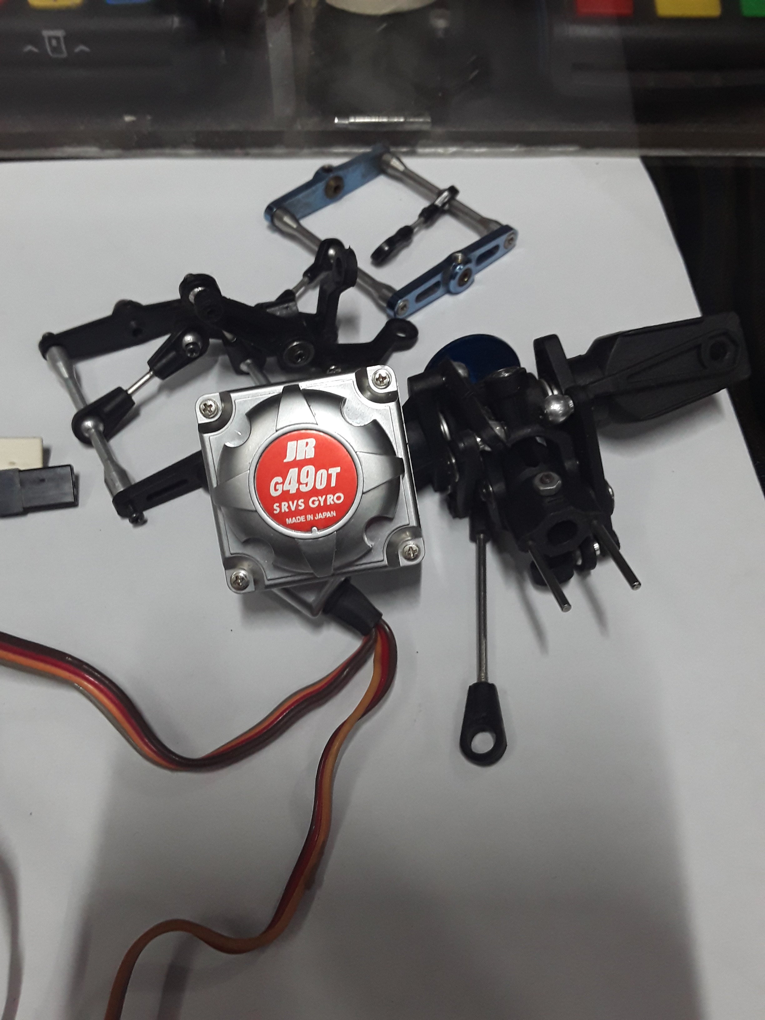 Jr G490T Servo Gyro Helicopter Raptor Align Hirobo (Quality Pre Owned)