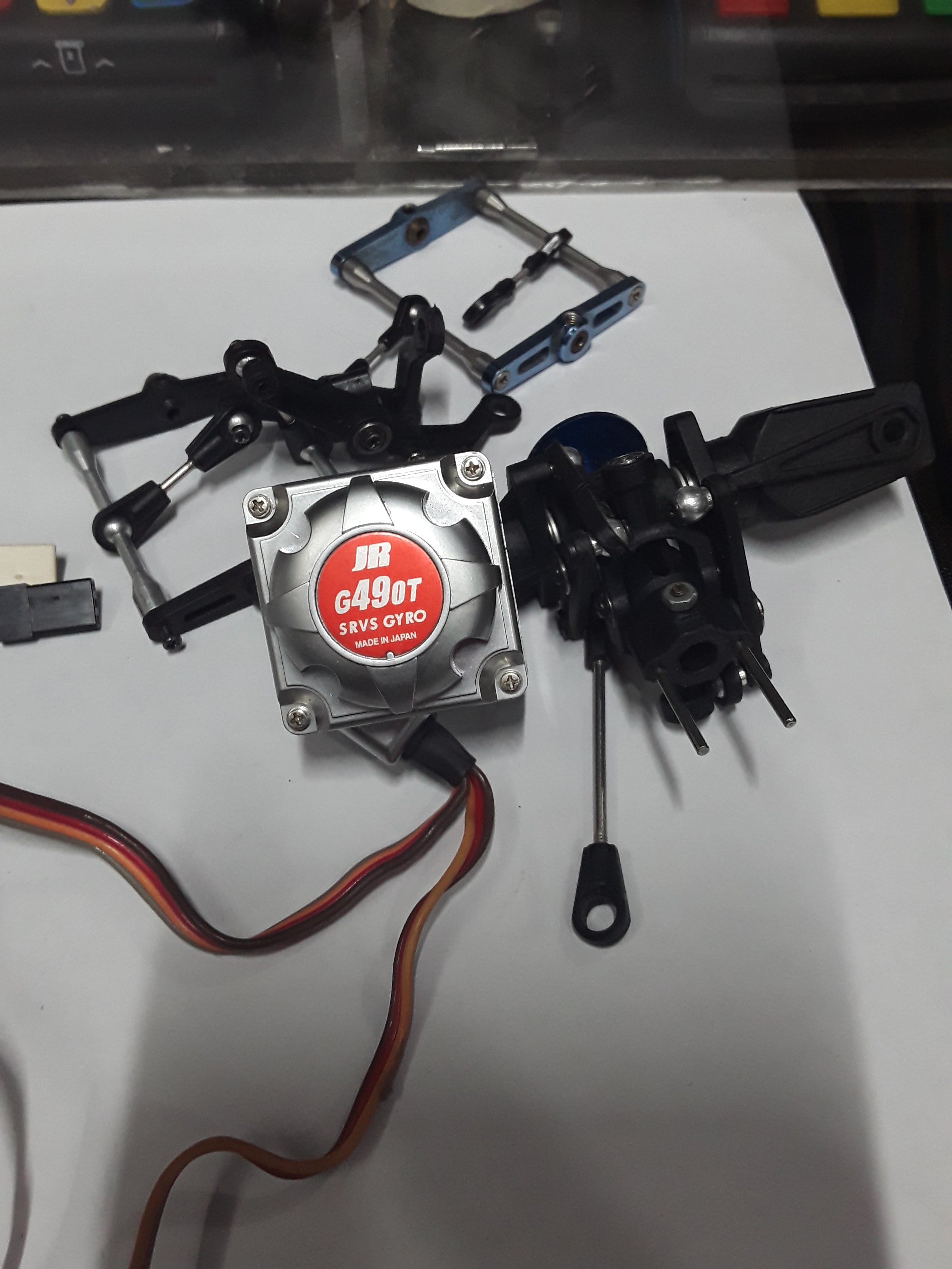 Jr G490T Servo Gyro Helicopter Raptor Align Hirobo (Quality Pre Owned)