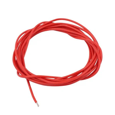 High Quality Ultra Flexible 20AWG Silicone Wire 5m (Red)