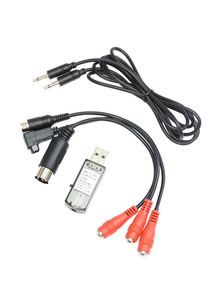 22 in 1 RC USB Flight Simulator Cable for Real flight G7/ G6 G5.5 G5 Phoenix 5.0