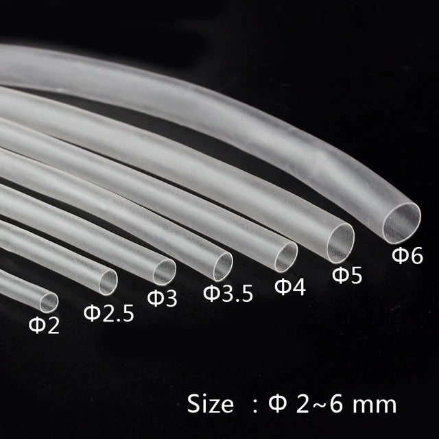 Heat Shrink Sleeve 3mm Transparent 3meter Industrial Grade WOER (HST)