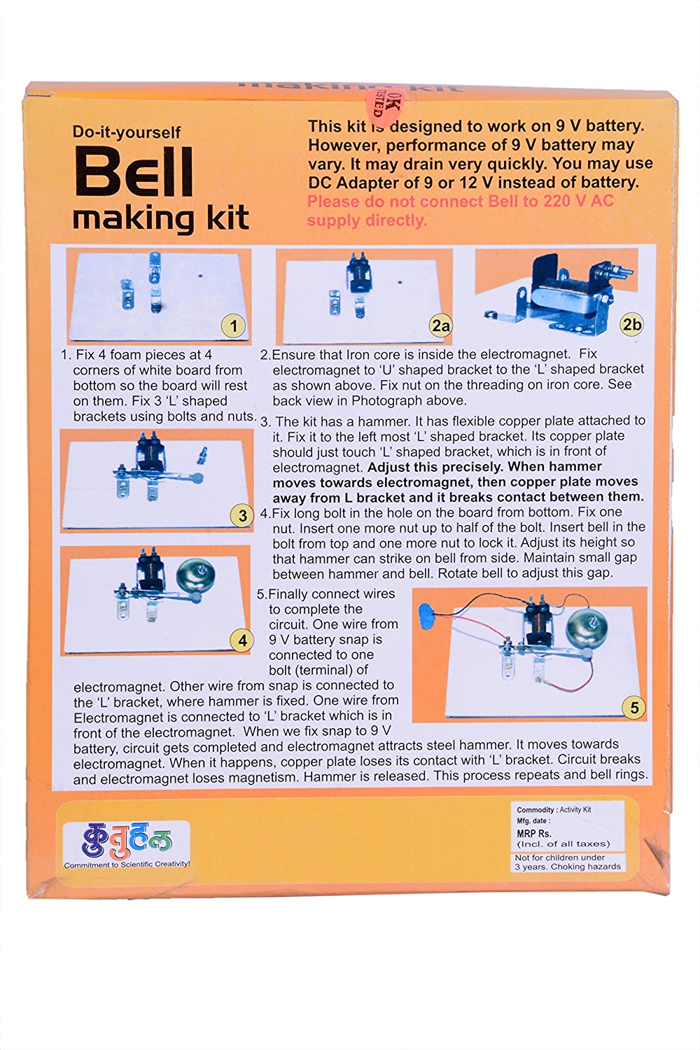 Electric Bell Making Kit