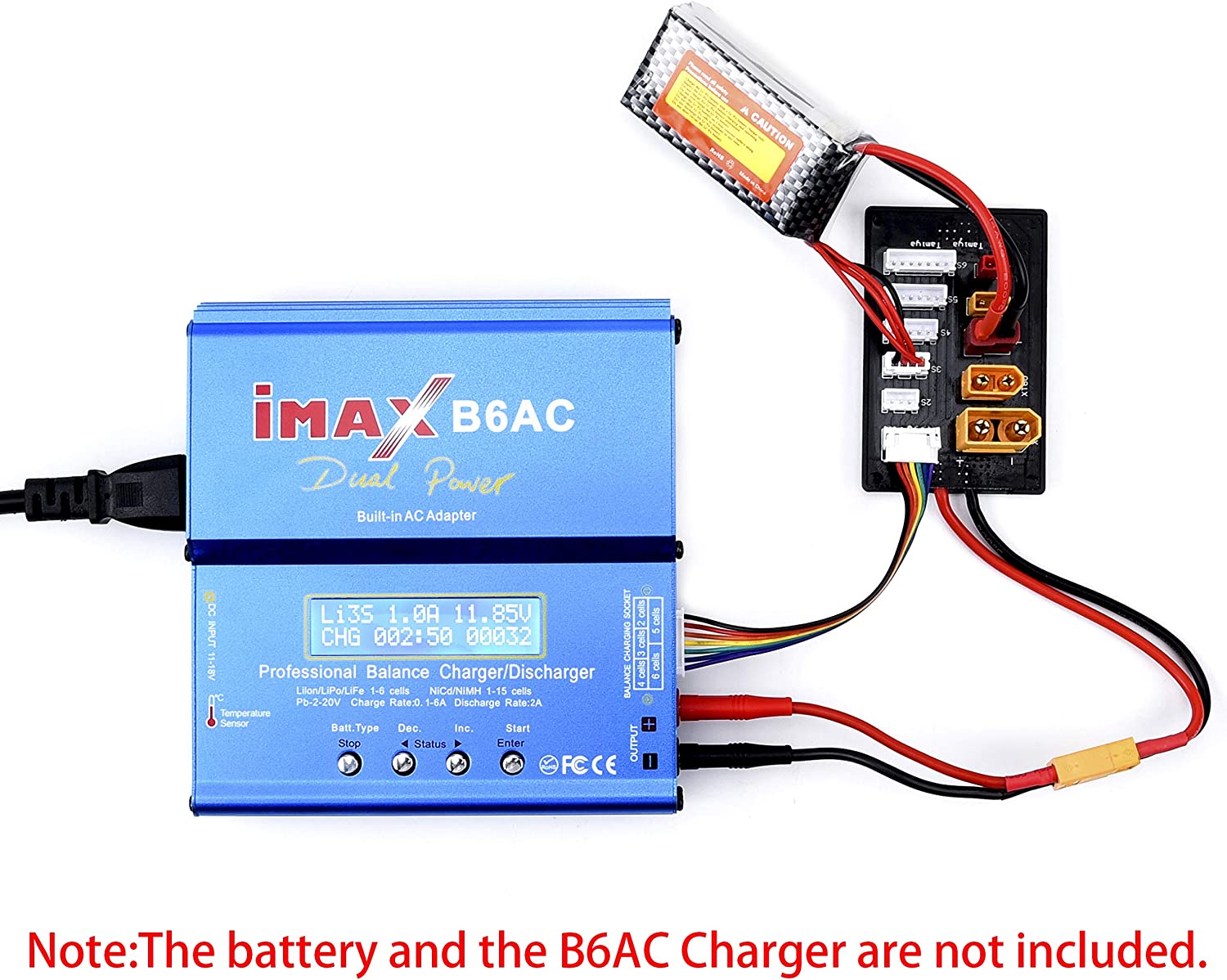 Battery Charger Board Xt90 Xt60 Xt30 Jst T Plug