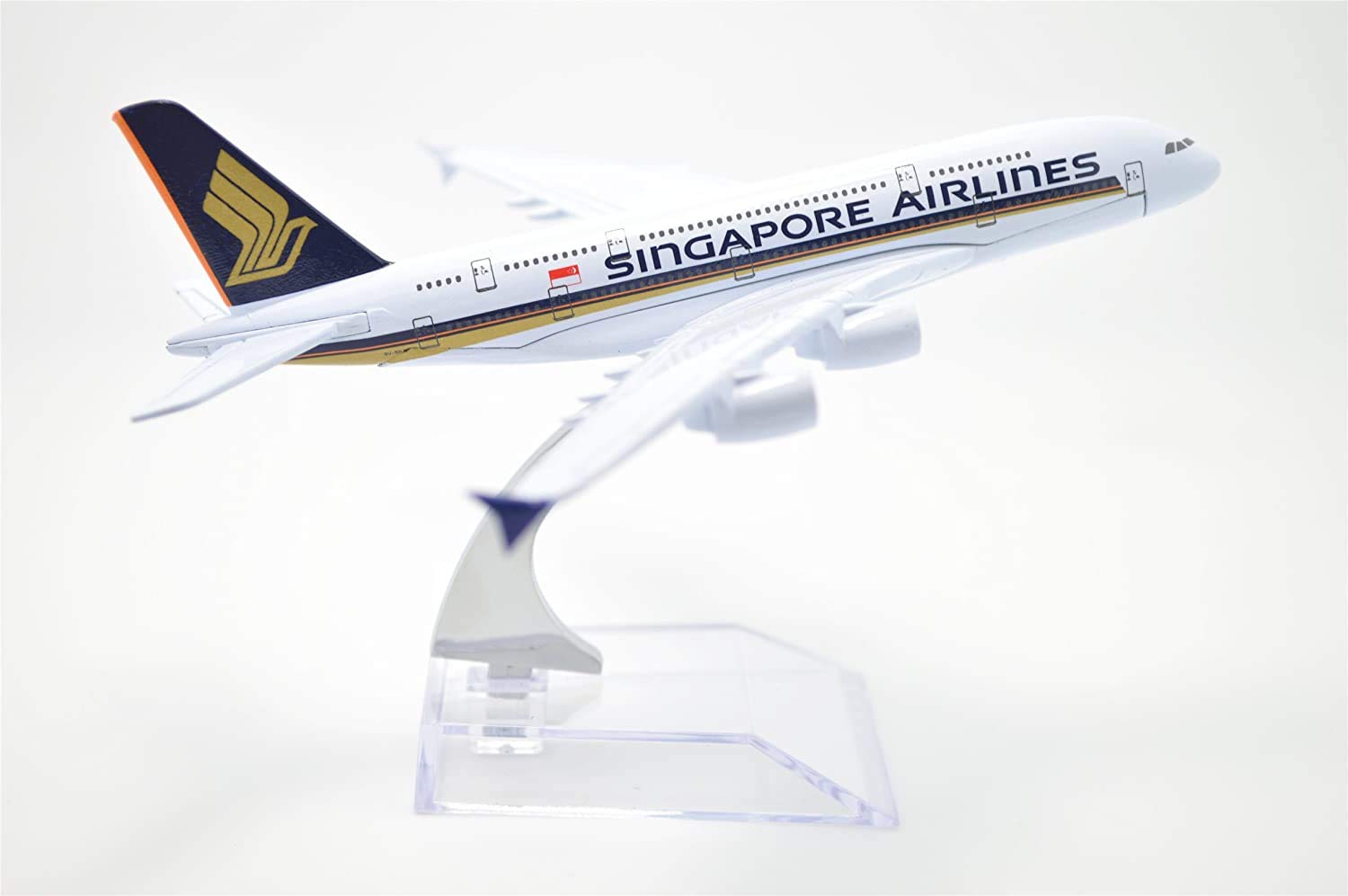 Airplane Diecast Singapore Airline A380 16Cm