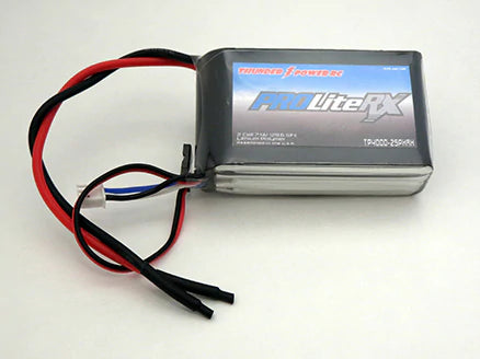 Thunder Power 2S 7.4V ProLiteX RX 20C LiPo 4000mAh-Quality Pre Owned