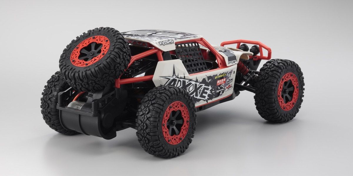 Kyosho AXXE 1/10 Scale Electric 2WD Buggy Kit White