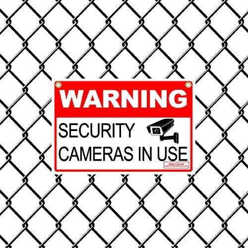 WARNING SECURITY CAMERA IN SIGN