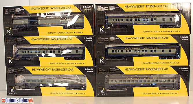 Kline Baltimore & Ohio Passenger Cars