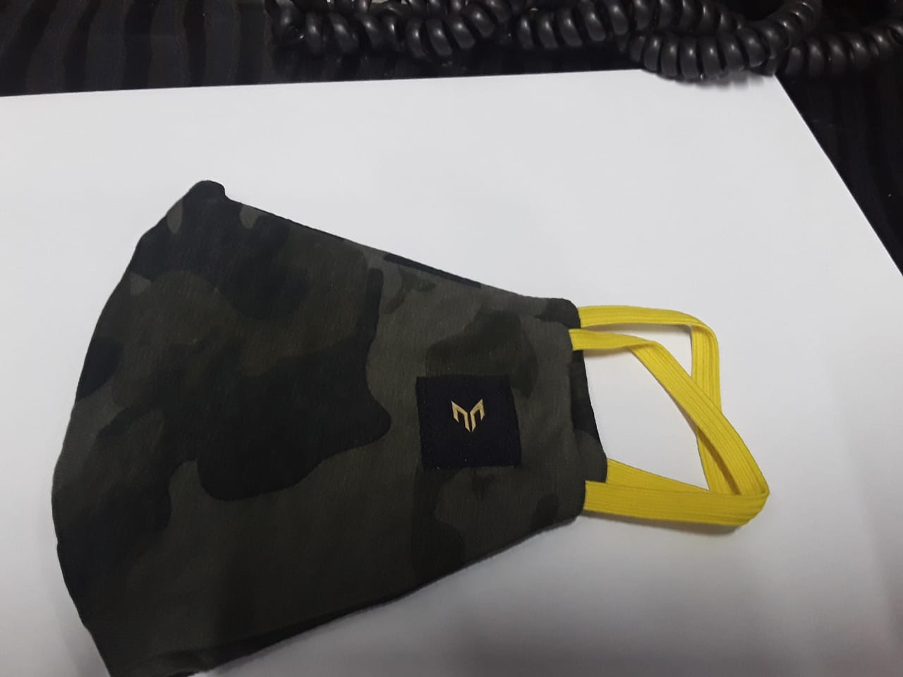 Face mask Camo Army Green Dark Medium