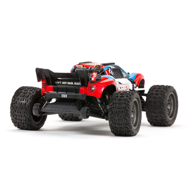 ARRMA RC Truck 1/10 VORTEKS 4X4 3S BLX Stadium Truck RTR Red, ARA4305V3BT1