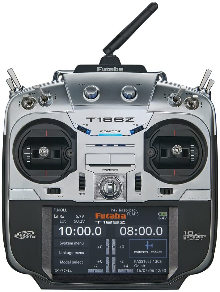 FUTABA RADIO T18SZ MODE II WITH RECEIVER R3006SB