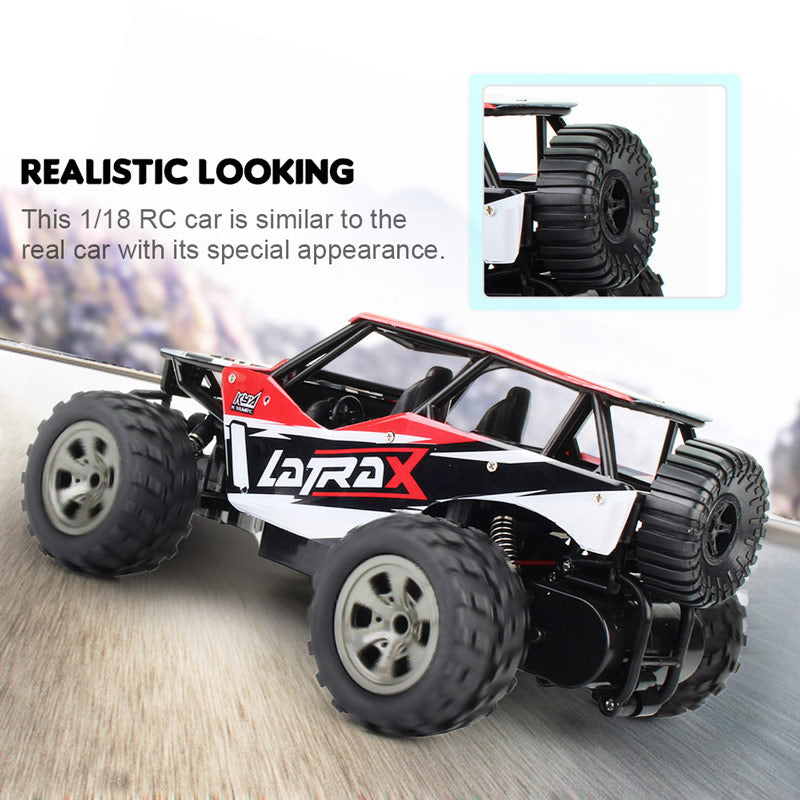 Rc Car 1:18Scale 2WD Electric (YL-15) RED
